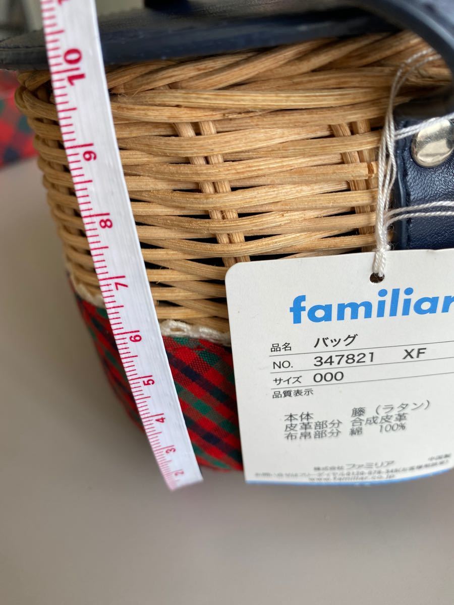 新品 familiar ファミリア カゴバッグ バッグ トートバッグ 新品 familiar ファミリア カゴバッグ バッグ トートバッグ