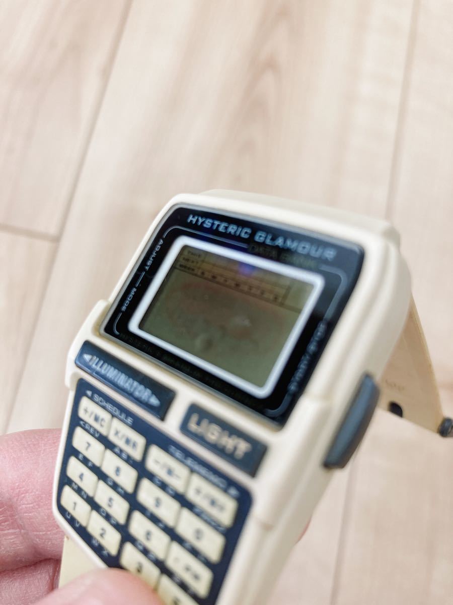 ヒステリックグラマー　限定　データバンク　　hystericglamour casio ジャンク品