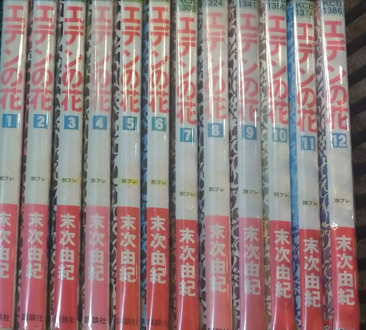 エデンの花 全12巻完結 末次由紀 初版本あり_画像2