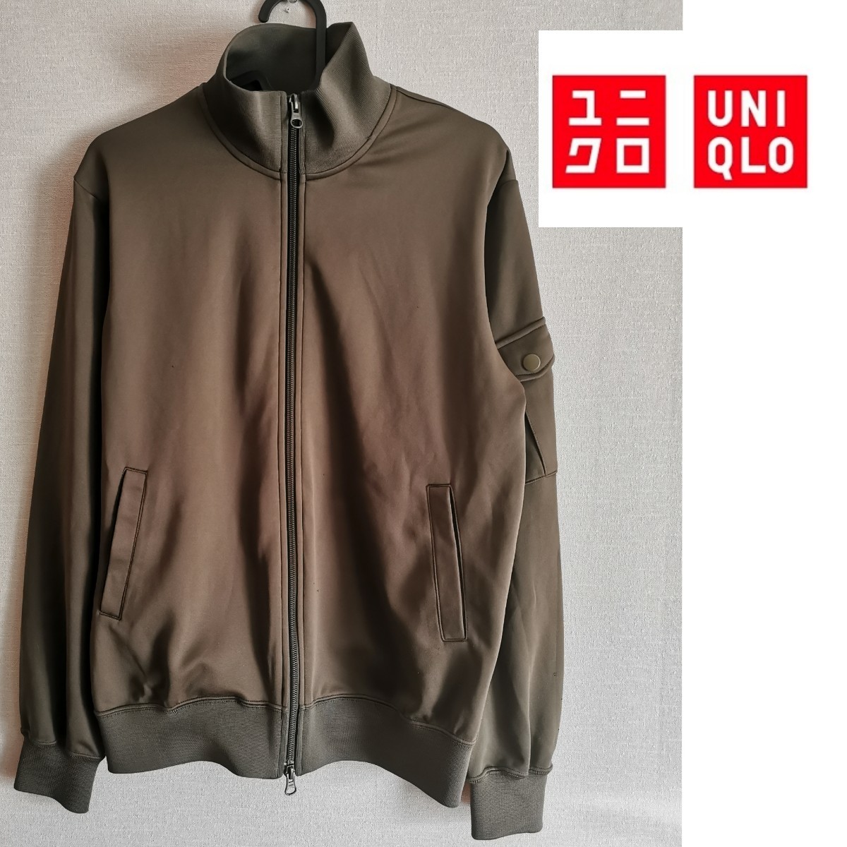 Paypayフリマ Uniqlo ユニクロ チャック付きブルゾン カーキーブラウン メンズ Mサイズ Paypayフリマ Uniqlo ユニクロ チャック付きブルゾン カーキーブラウン メンズ Mサイズ