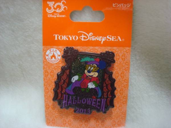 [ prompt decision ]TDS Disney Halloween 2013 30 anniversary pin badge Mickey 