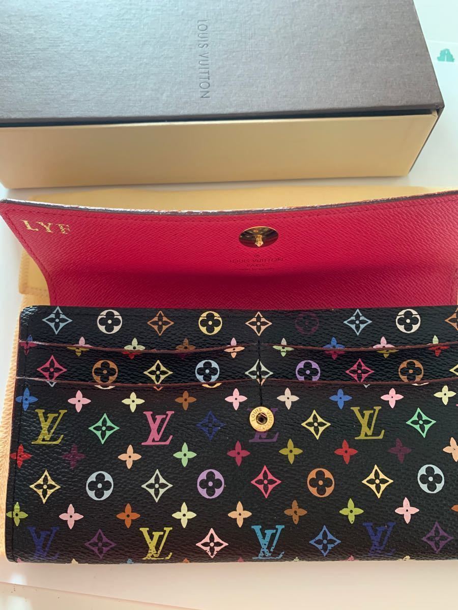 LOUIS VUITTON ルイヴィトン モノグラム マルチカラー 長財布 美品