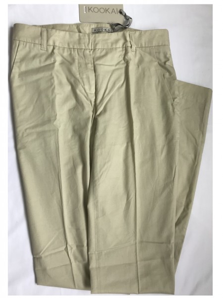 [ lady's ]KOOKAI/ thin pants /34/ beige 