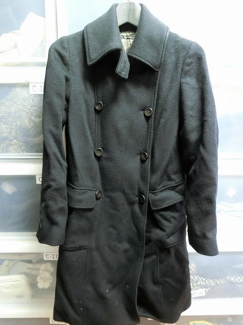 Deuxieme Classe шерстяное пальто черный #7-2050-2020-3 Deuxieme Classe 