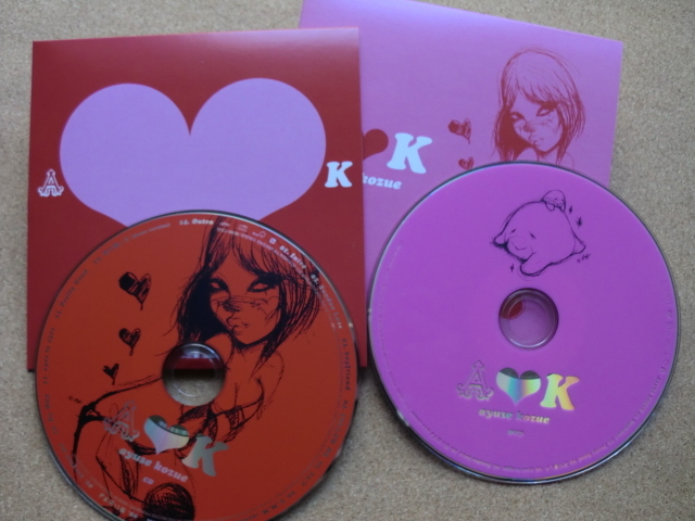 ＊【CD+DVD】AYUSE KOZUE／AK（TFCC86238）（日本盤）ステッカー付_画像4