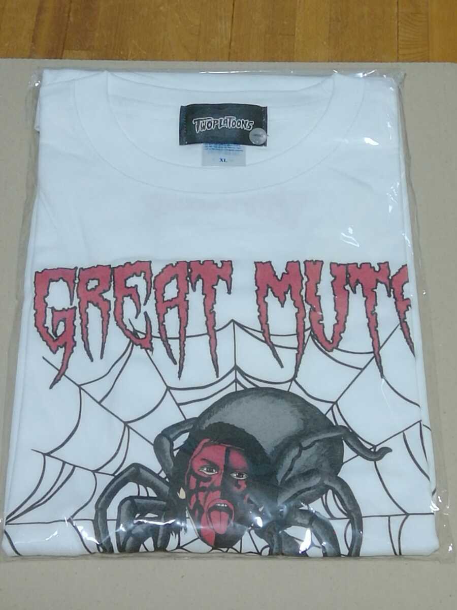 新品未使用 Tシャツ Xlサイズ Twoplatoons グレートムタ Spider T 新品未使用 Tシャツ Xlサイズ Twoplatoons グレートムタ Spider T