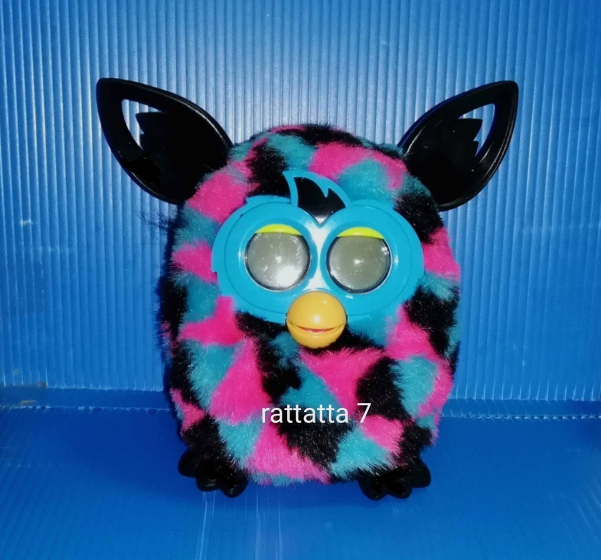 *Hasbro*Furby Boom*Teal Interactive pet Toy* Furby * boom * electron pet * is z blow company manufactured 