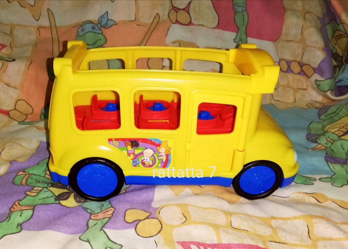 ☆FP☆Fisher-Price☆Little People☆School Bus☆フィッシャープライス☆リトルピープル☆スクールバス☆人形_画像2