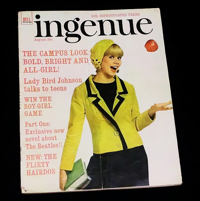 Ingenue 1964 米国 洋書 10代女性ファッション雑誌 60年代 60s モッズ モード レトロ ビートルズ スウィンギングロンドン シックスティーズ 的详细信息 雅虎拍卖代拍 From Japan