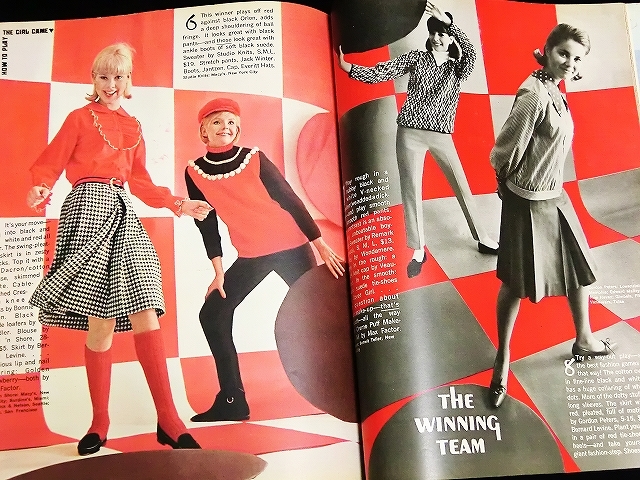 ingenue 1964 レア 米国 10代 女性ファッション 雑誌 petticoat LIFE