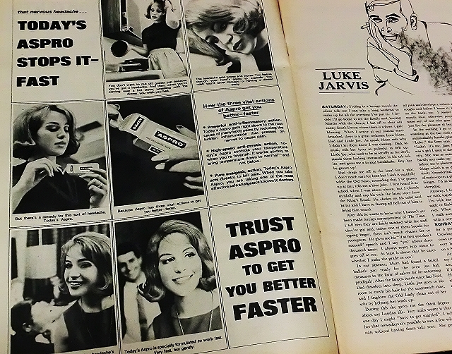 Honey Magazine 1965 英国 雑誌 イギリス 10代 女性誌 Honey Magazine 1965 英国 雑誌 イギリス 10代 女性誌