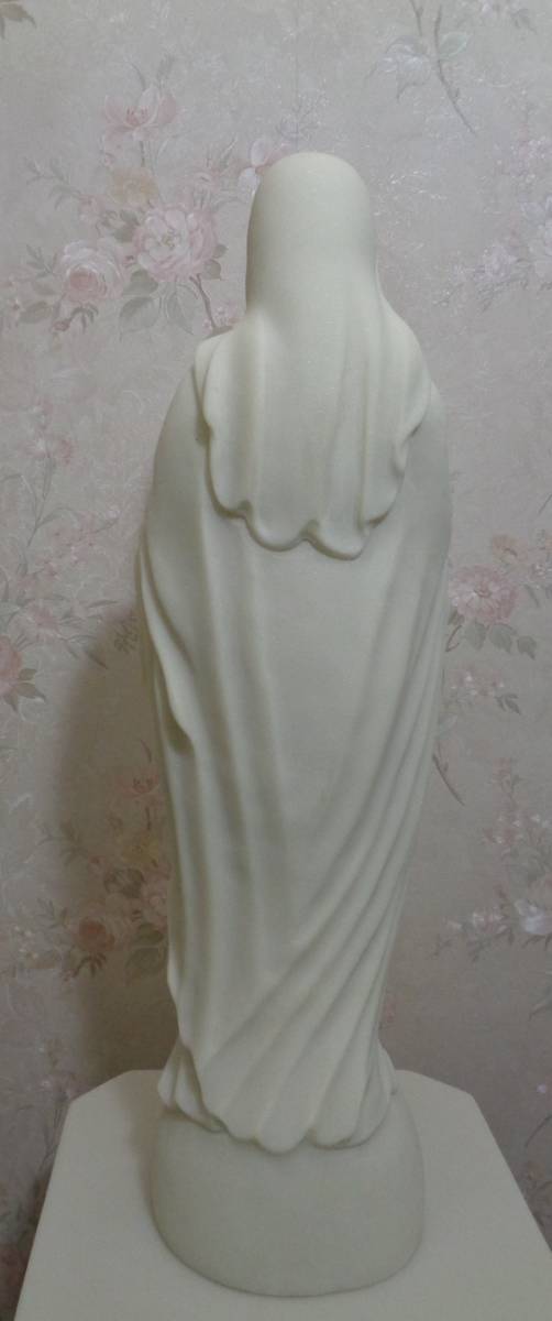 大理石彫像マリア像（A-14)　高さ約60cm_画像3