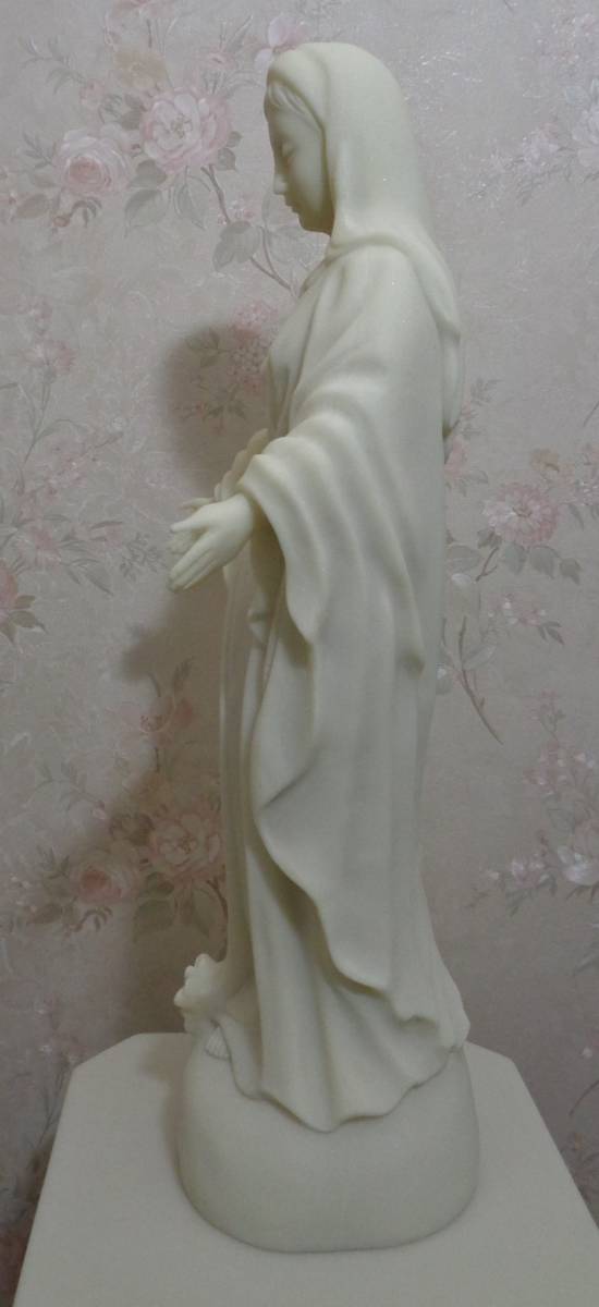大理石彫像マリア像（A-14)　高さ約60cm_画像4