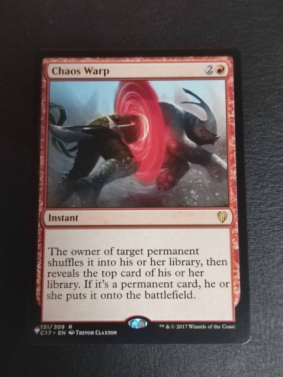 ★☆MTG 【EN】《混沌のねじれ/Chaos Warp》[MB1] 赤R ★☆ 全ての商品同梱可能_画像1