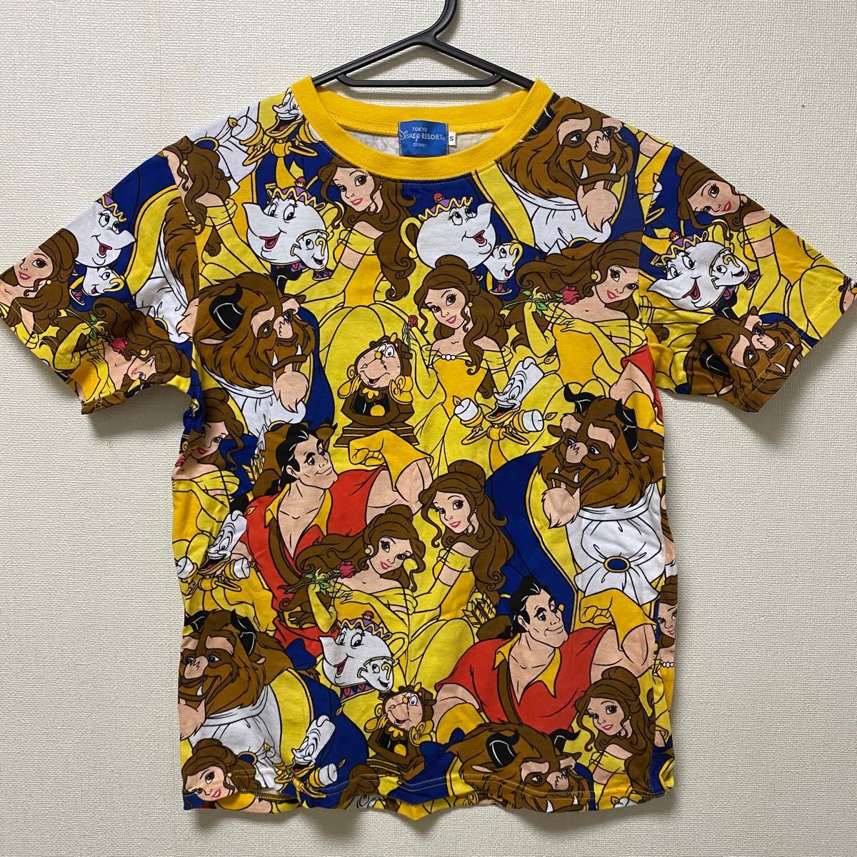 Paypayフリマ ディズニーリゾート ディズニー Disney Tシャツ 美女と野獣 半袖tシャツ Paypayフリマ ディズニーリゾート ディズニー Disney Tシャツ 美女と野獣 半袖tシャツ