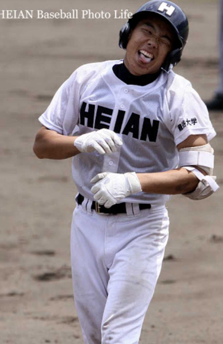 【希少 公式用】高校野球 龍谷大学 平安高校 ユニフォーム ミズノプロ サイズXO_画像10