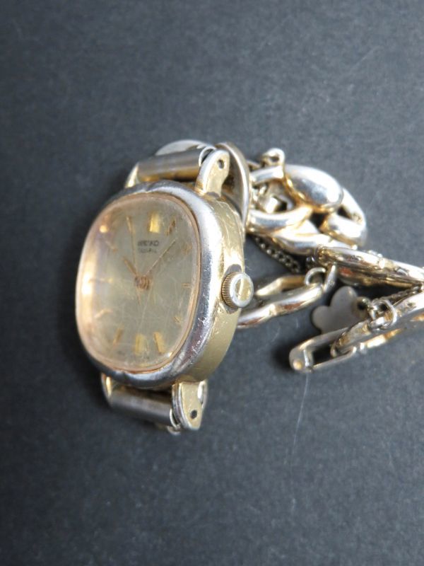 セイコー SEIKO クォーツ 3針 SGP 1421-5190 女性用 レディース 腕時計 P226 稼働品_画像6