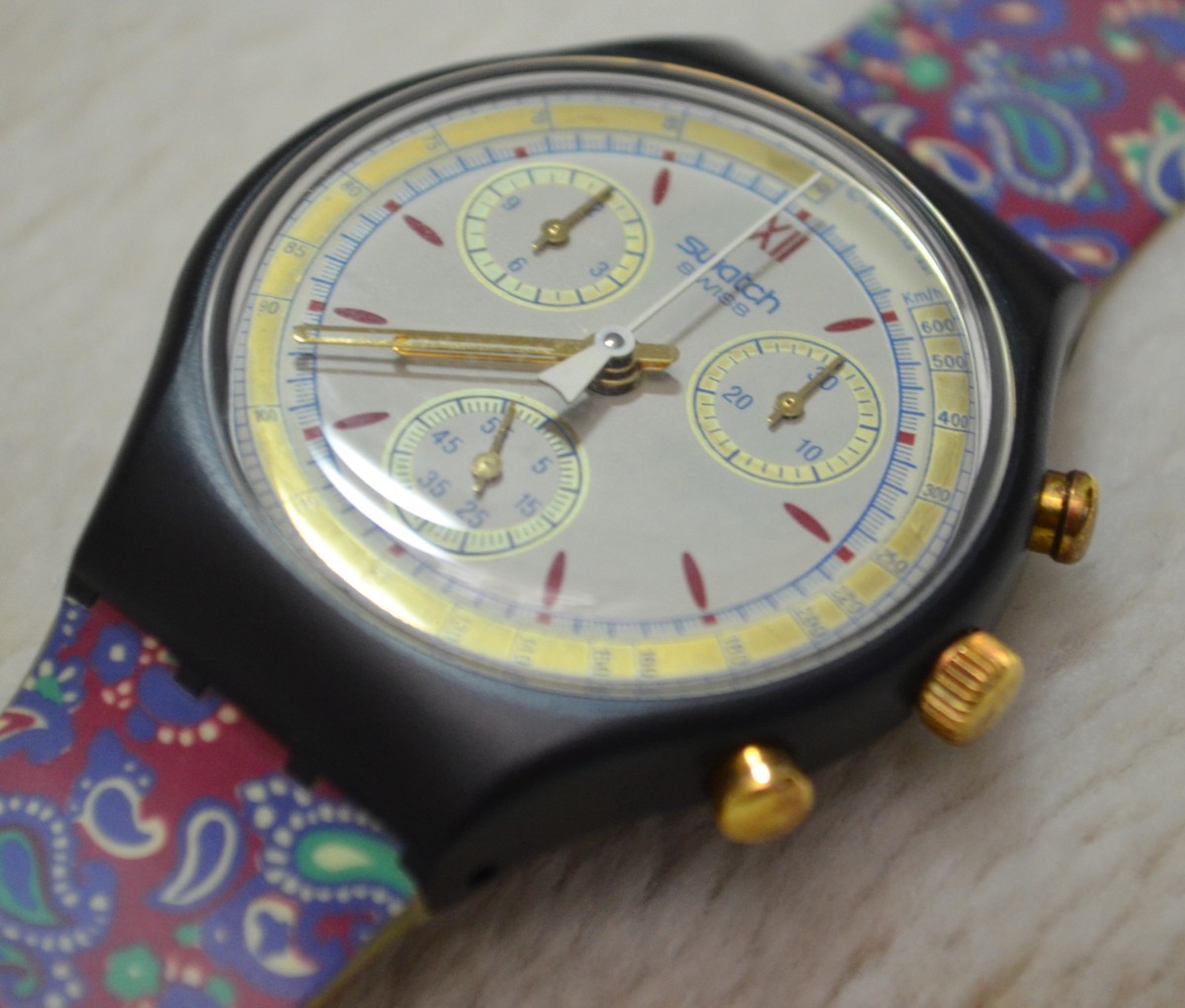 即納!最大半額! SIRIO Swatch 1992 1992 vintage 腕時計