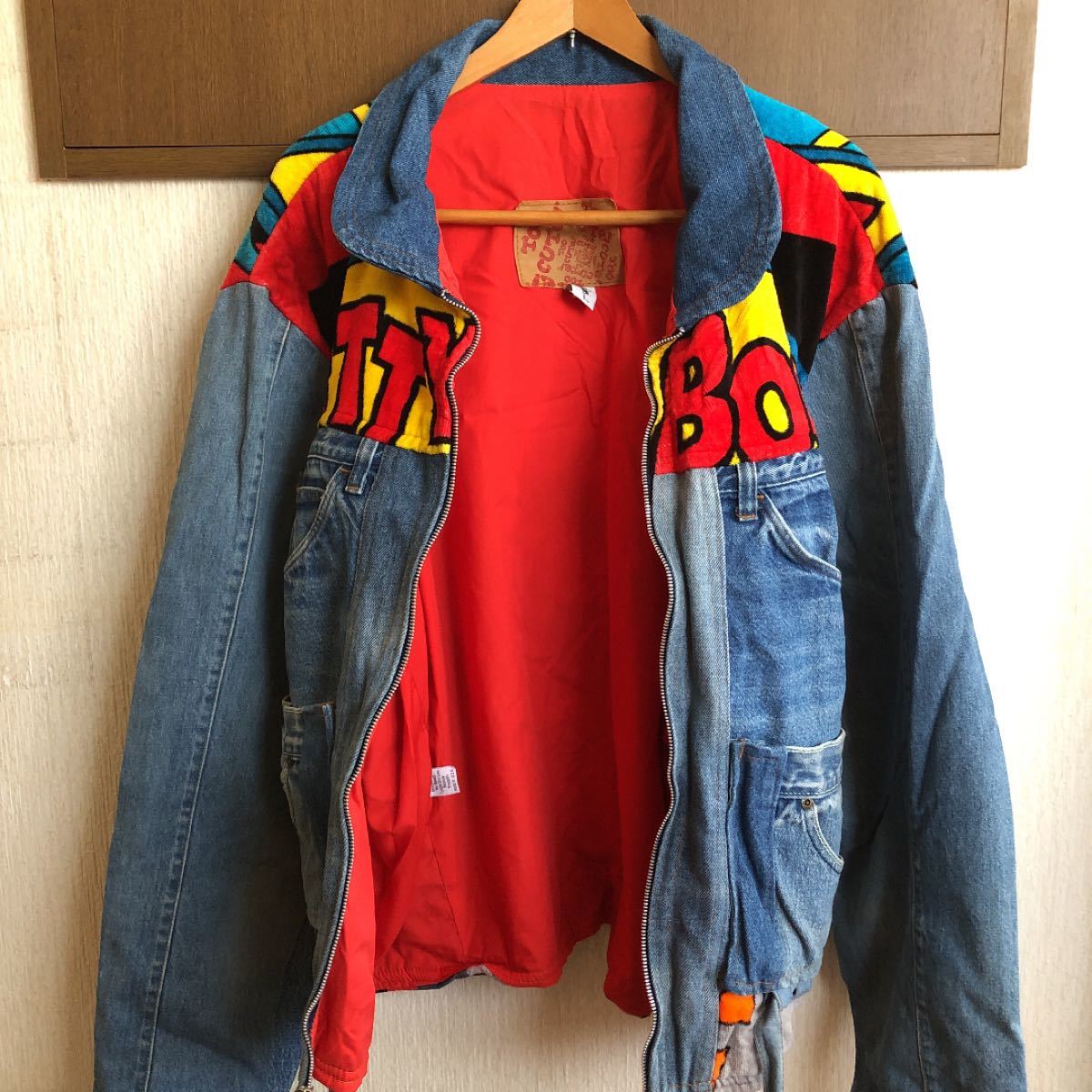 TOO CUTE 80年代 USA製 ベティ・ブープ デニムJK Gジャン
