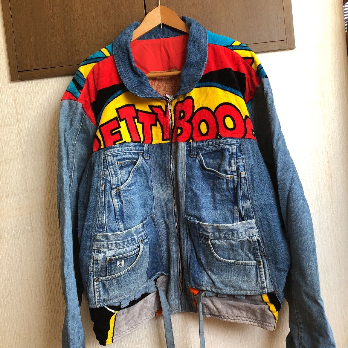 TOO CUTE 80年代 USA製 ベティ・ブープ デニムJK Gジャン