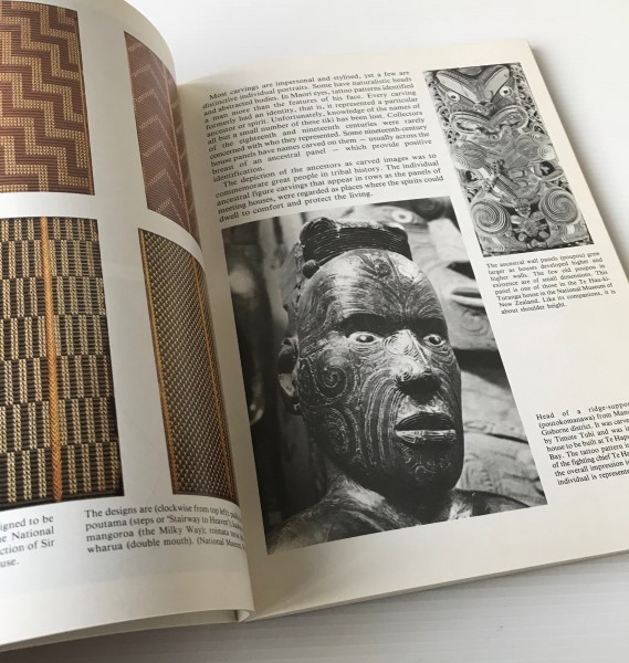 An illustrated guide to Maori art Terence Barrow、Methuen／マリオ族のアート芸術_画像4