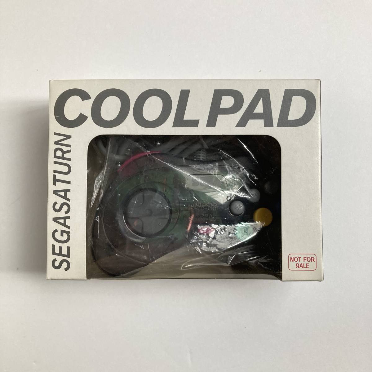 セガサターン COOL Pad コントローラー HSS-0162 / Cool Pad Controller Sega Saturn Black Clear Skeleton This is COOL Japan Tested