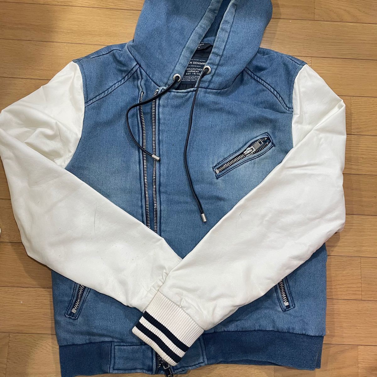 Paypayフリマ メンズ ブルゾン Zara デニム デニムジャケット Gジャン Paypayフリマ メンズ ブルゾン Zara デニム デニムジャケット Gジャン