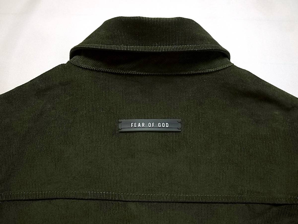 FEAR OF GOD SIXTH COLLECTION CORD OVERSHIRT sizeS_画像4