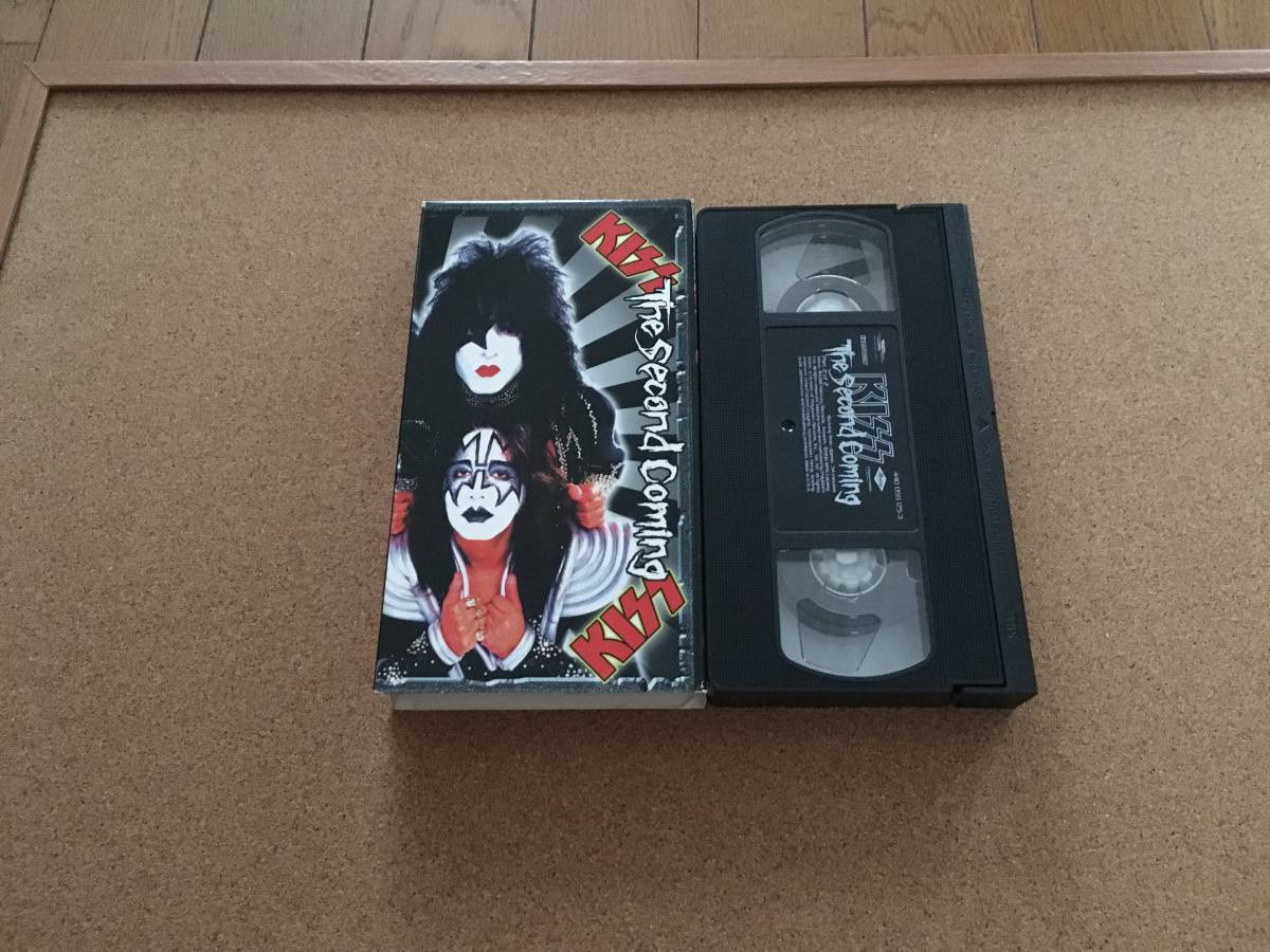 KISS The Second Coming VHS 2 pcs set pamphlet attaching rare 