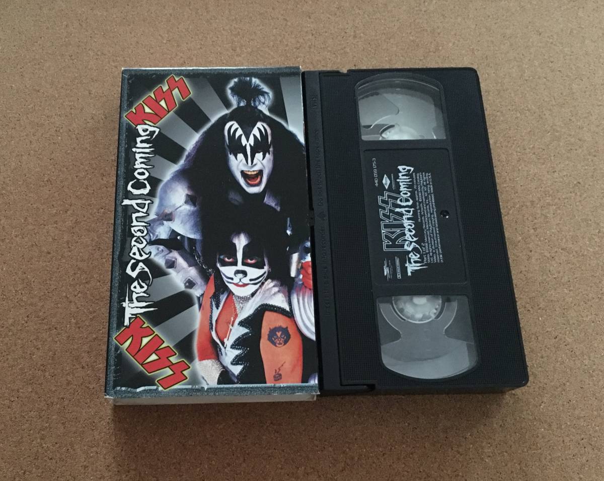 KISS The Second Coming VHS 2 pcs set pamphlet attaching rare 