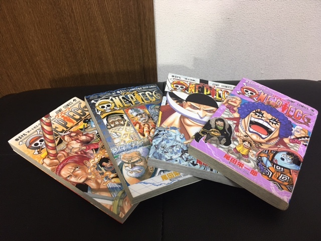 Paypayフリマ one piece ワンピース 56巻 59巻 4冊 尾田 栄一郎 junp comics 少年ジャンプ