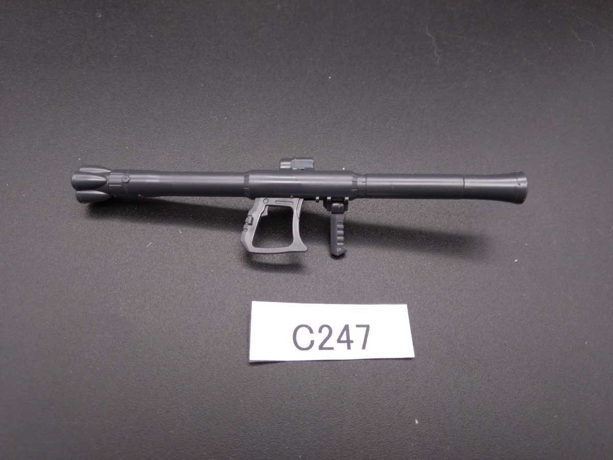 即決 同梱可 C247 武器 ザクバズーカ HG UC 1/144 高機動型ザク ガンダム ガンプラ 完成品 ジャンク_画像1