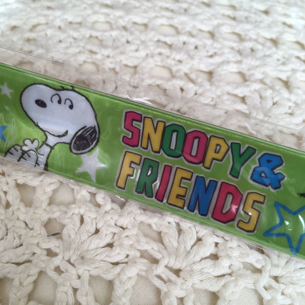 SNOOPY スヌーピー リフレクターキャッチバンド 反射バンド PEANUTS お祭り 花火
