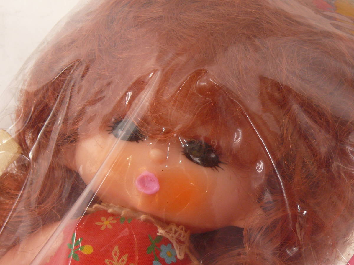 未開封 女の子 人形 ブラシ ネックレス ソフビ 昭和レトロ キャンディーキャンディー 玩具 おもちゃ 日本製_画像5
