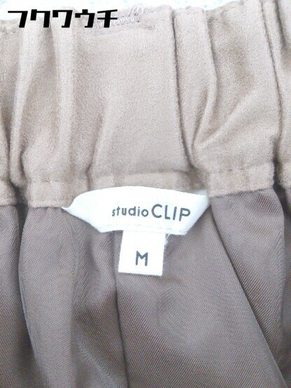 ◇ studio CLIP スタディオクリップ 膝下丈 タイト スカート サイズM ブラウン レディース 1101220007981_画像3