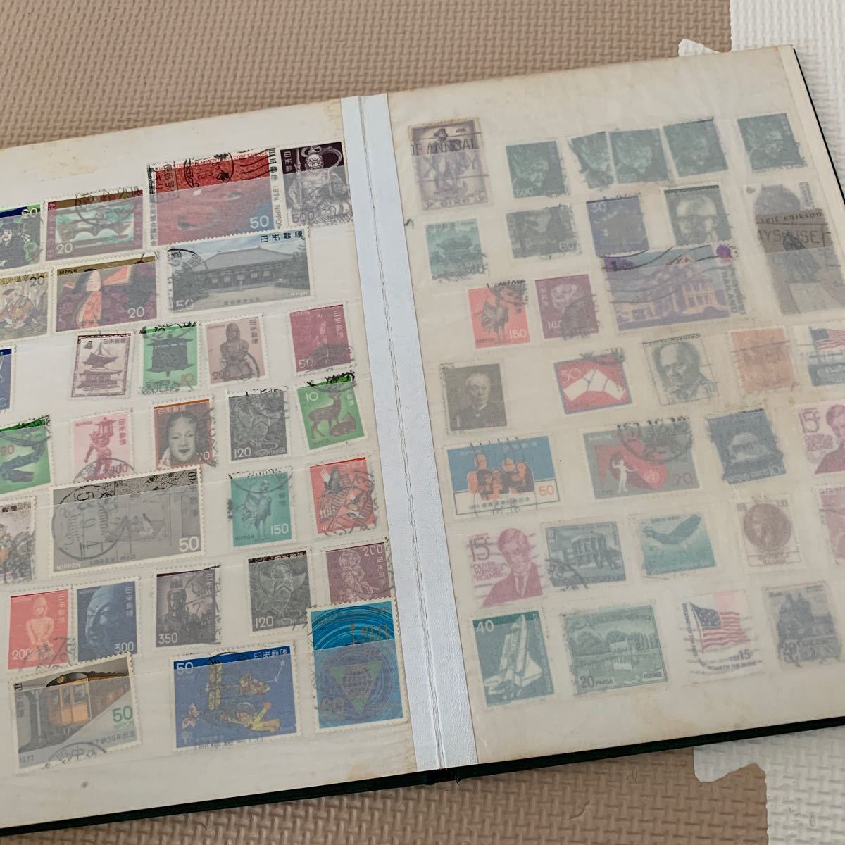 切手　50年前〜　使用済み　中国　外国　