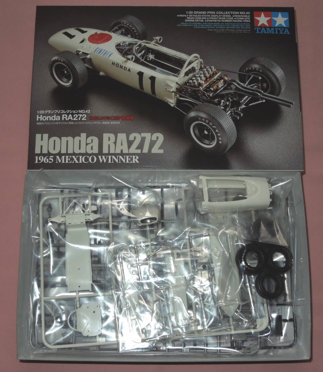 76 Off タミヤ Honda ホンダ Ra272 1 グランプリコレクション No 43 1965 メキシコgp 優勝車 Coplawfirm Com