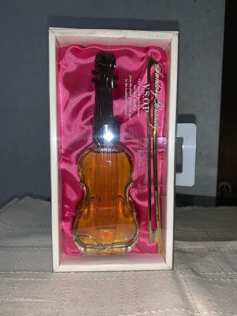 サントリー ブランデー XO デラックス 楽器ボトル バイオリン型