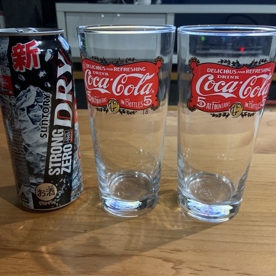 希少 コカ・コーラ 5AT FOUNTAINS IN BOTTLES5 グラス