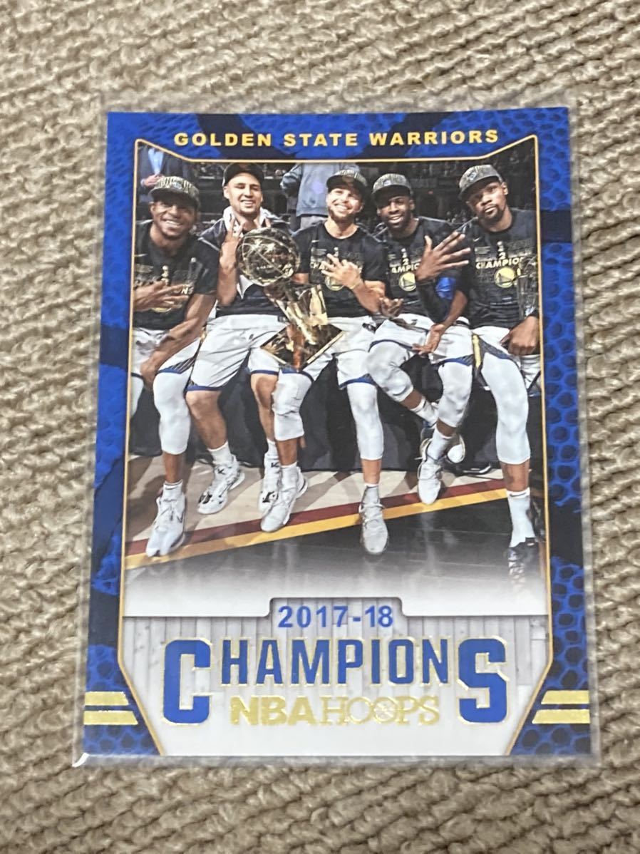 PANINI NBA HOOPS 2018-19 Golden state Warriors CHAMPIONS！！