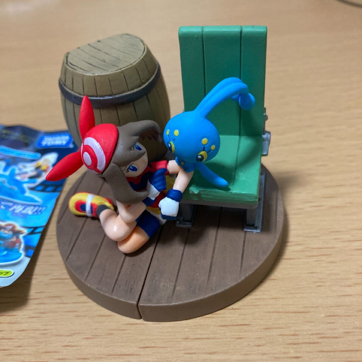 激レア　ポケットモンスター　ポケモンレンジャーと蒼海の王子　リアルフィギュアコレクション　ハルカとマナフィ