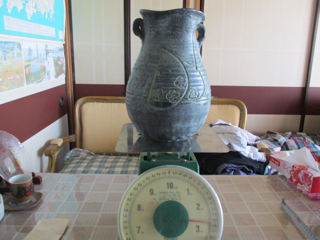 ☆瀬戸焼☆(八代)加藤宇助☆秋坂窯☆陶芸☆工芸☆壺☆花瓶☆水瓶☆耳