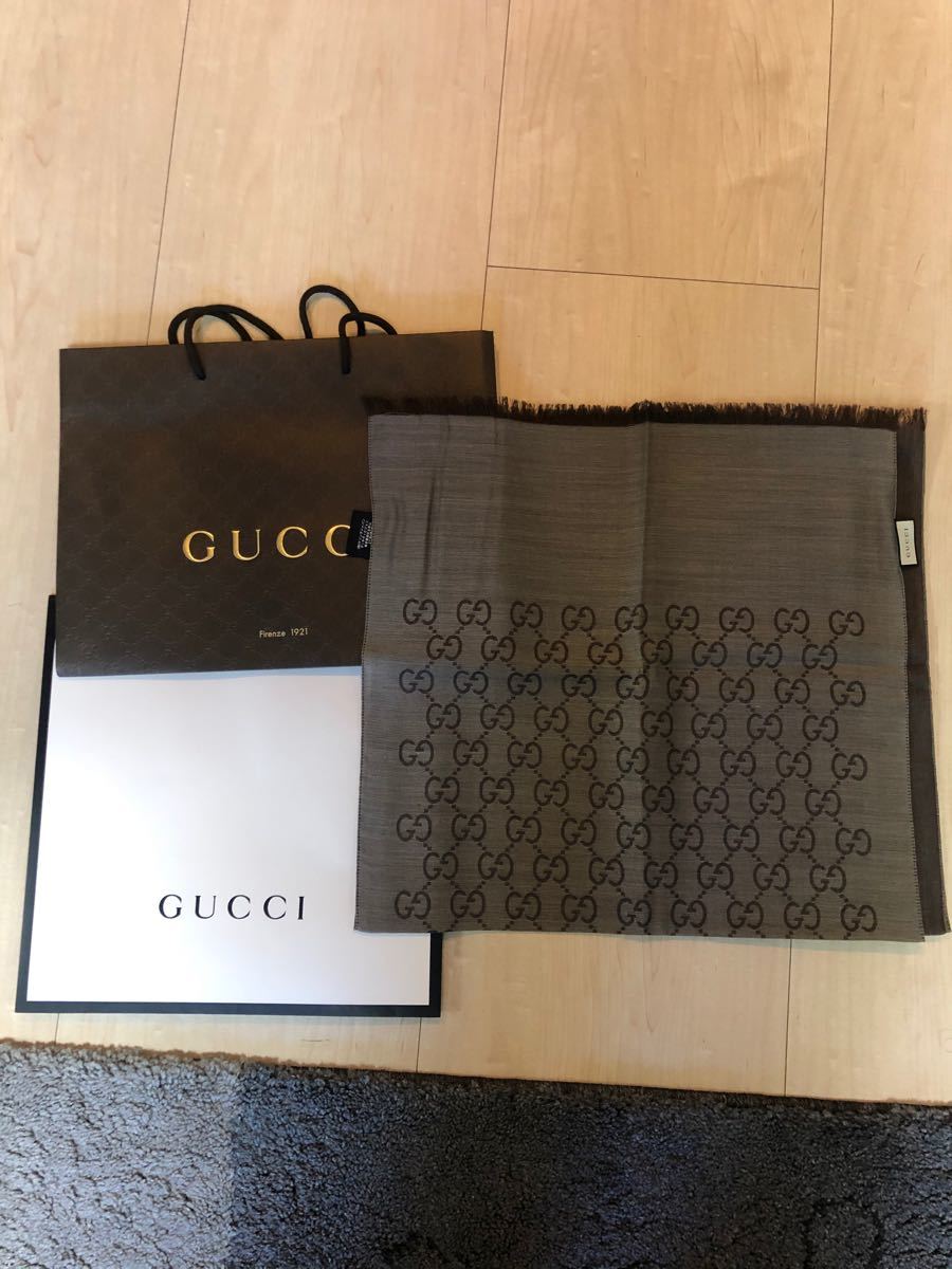 GUCCI ストール レディースファッション 財布、帽子、ファッション小物