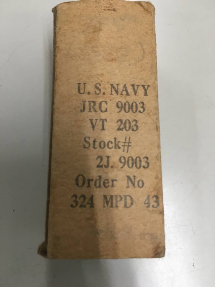  vacuum tube USA made unused *US ARMY * army communication 