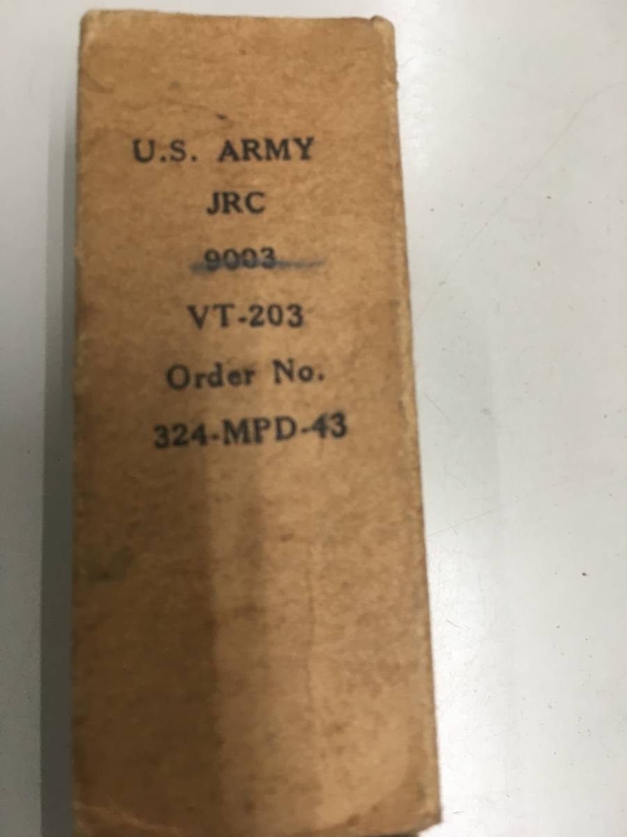 vacuum tube USA made unused *US ARMY * army communication 