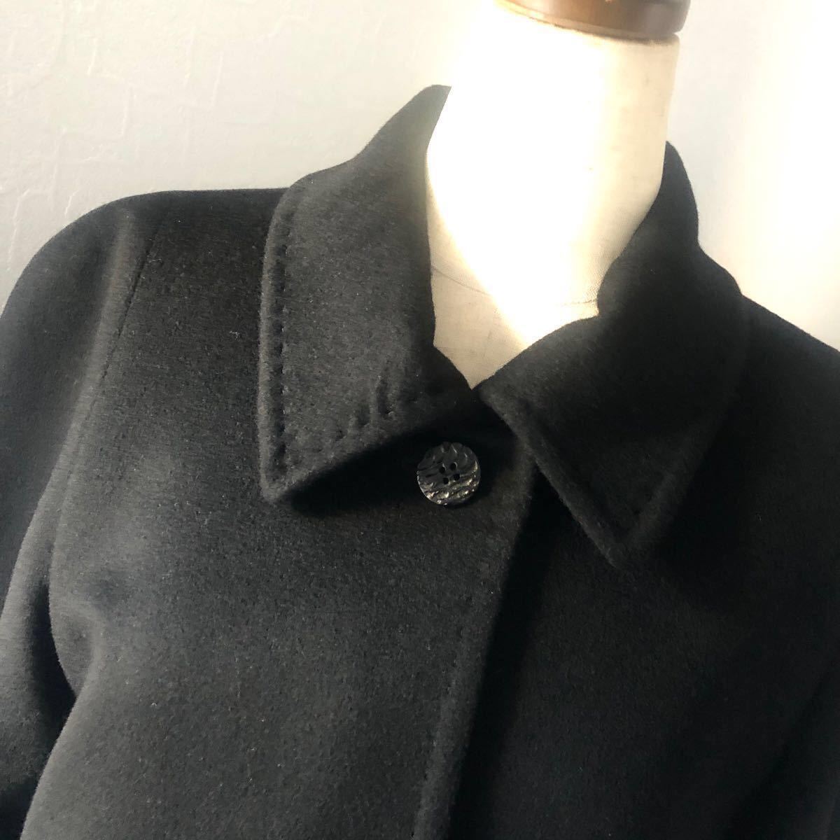 SURELLE en JUILLET カシミヤ100% コート 13号 シルクバード SURELLE en JUILLET カシミヤ100% コート 13号 シルクバード