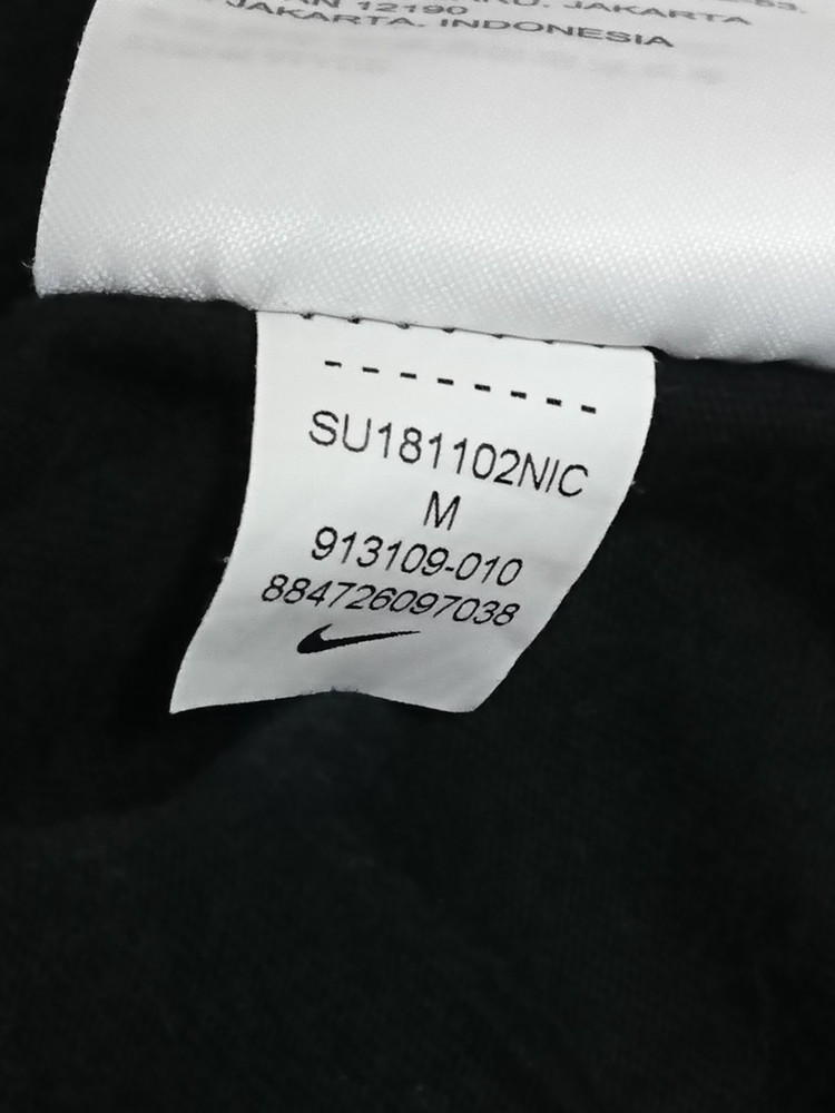  old clothes Junior 150 NIKE/ Nike child T-shirt short sleeves shoe print blue print black 913109-010