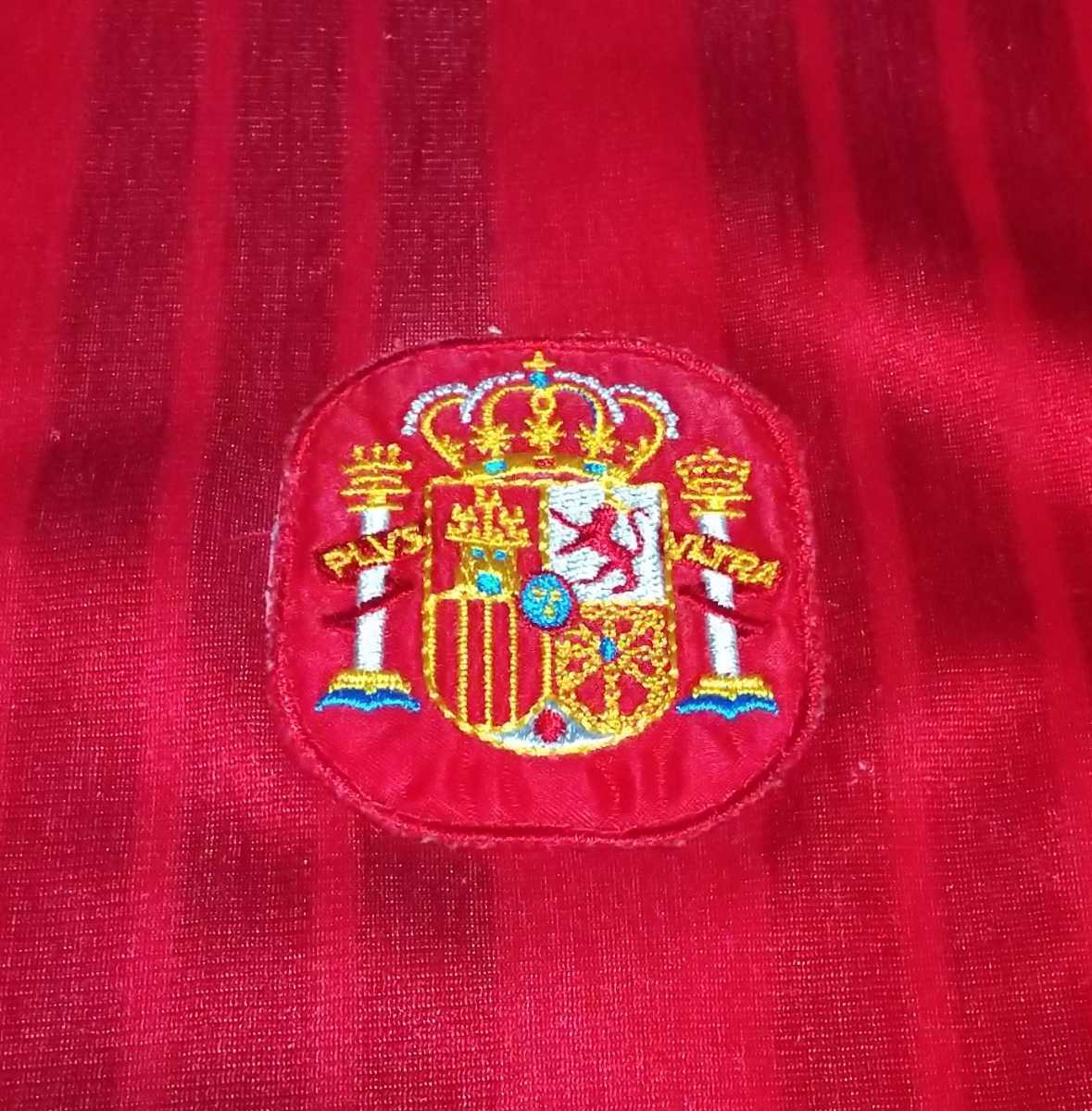 値下げ交渉 1994年 ワールドカップ アメリカ大会 スペイン代表 adidas MADE IN SPAIN 検)94 FIFA WORLD CUP USA BARCELONA REAL MADRID Y2K_画像5