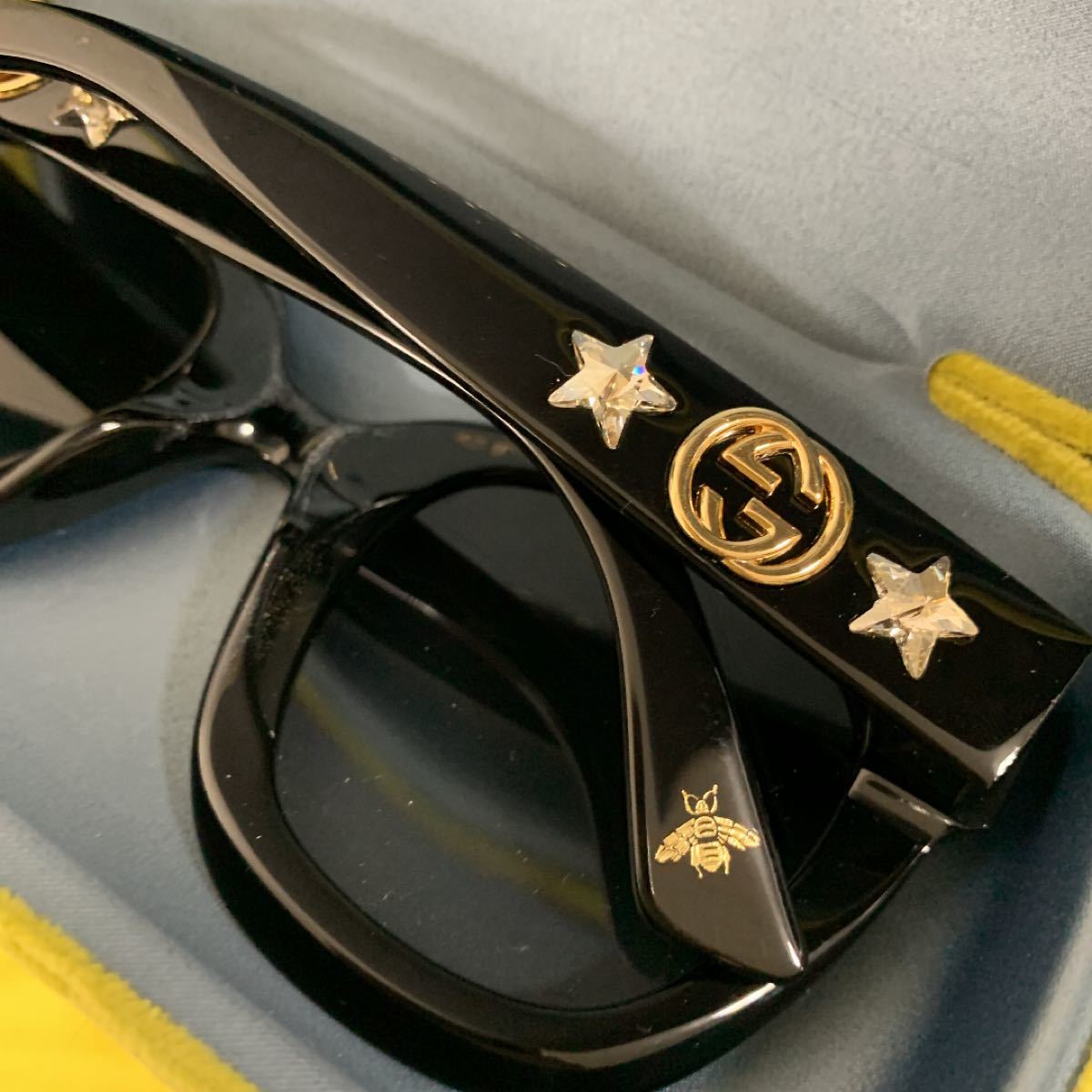 GUCCI*GG0208S スターモチーフ スクエアサングラス www.karlapineda