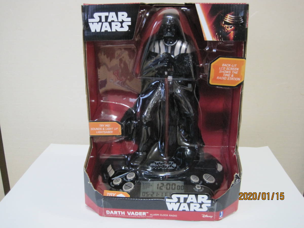 Star Wars Darth Vader Alarm Clock Radio_画像2